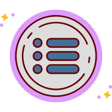 Hayran. Web simgesi basit illüstrasyon