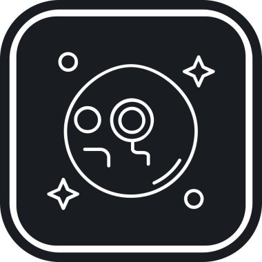 seo modern simgesinin vektör illüstrasyonu