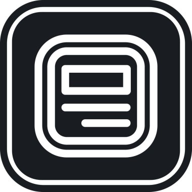 Kişisel ve ticari kullanım için vektör simgesi