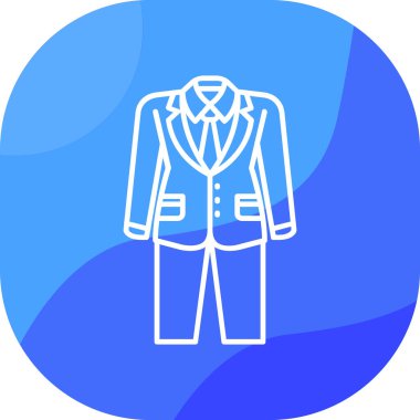 İş adamı. Web simgesi basit illüstrasyon