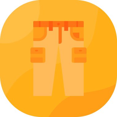 Kış mevsiminde bir adamın vektör çizimi