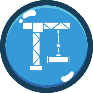 Bina vinci. Web simgesi basit illüstrasyon