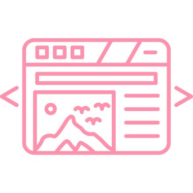 seo modern simgesinin vektör illüstrasyonu