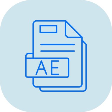 Dosya simgesinin vektör illüstrasyonu