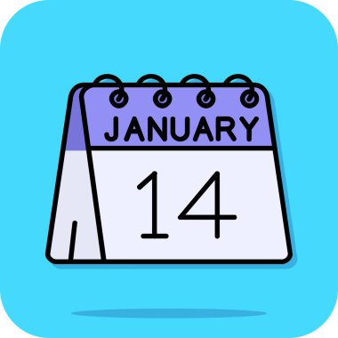 14 Aralık takvim simgesi