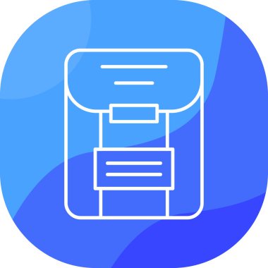 Modern b 'nin vektör illüstrasyonu eksik simgesi