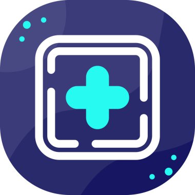 Tıbbi simgenin vektör illüstrasyonu