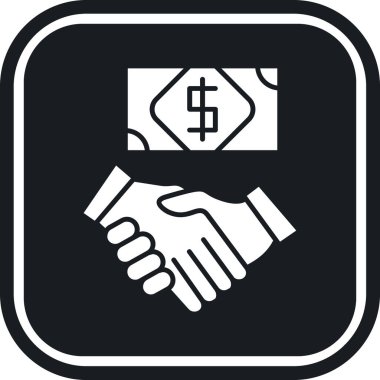 Dolar simgesi, vektör illüstrasyonu