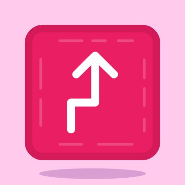 Ok simgesi. vektör illüstrasyonu