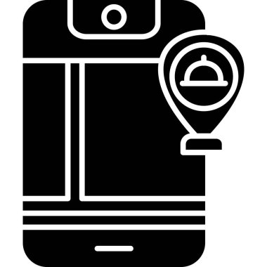 kahve makinesi simgesini, vektör çizim