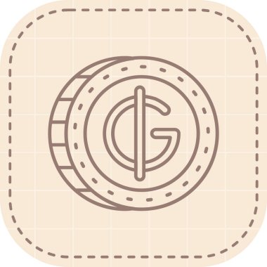 Modern b 'nin vektör illüstrasyonunda müziğin eksik simgesi