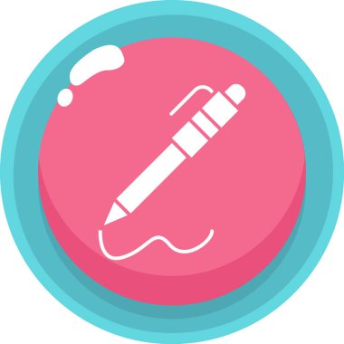 Kalem simgesi. Web tasarımı