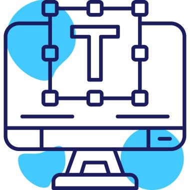 şebeke. Web simgesi basit illüstrasyon