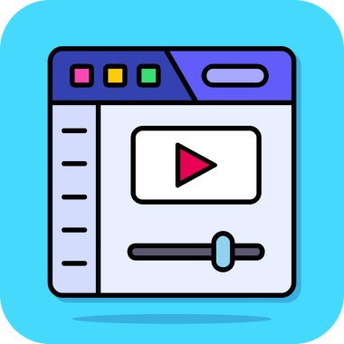 Ağ simgesi. vektör illüstrasyonu