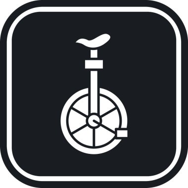 bisiklet ikonu vektör illüstrasyonu