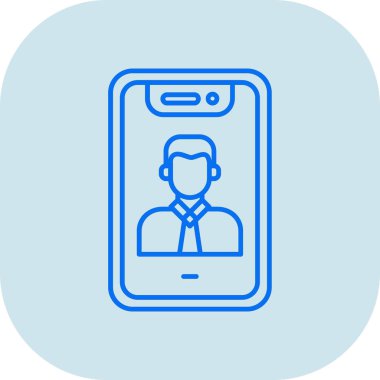 cep telefonu simgesi vektör çizimi çizimi