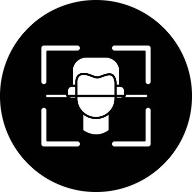 Seo ve teknoloji simgesinin vektör illüstrasyonu