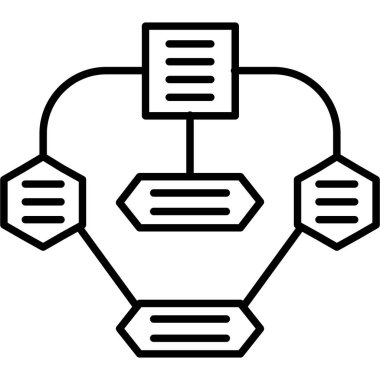 ağ paylaşım simgesi çizimi