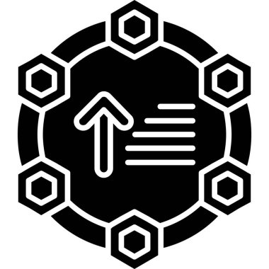 seo modern simgesinin vektör illüstrasyonu