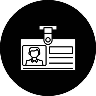 Modern bir simge tasarımının vektör illüstrasyonu