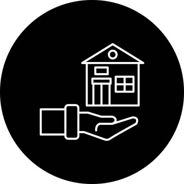 ev simgesi vektör illüstrasyonu