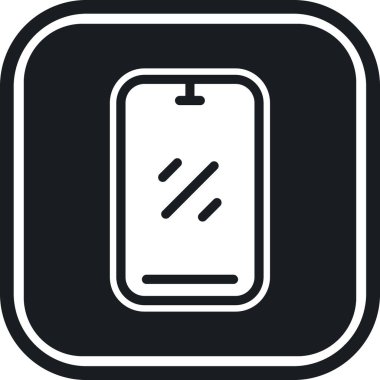 Beyaz arkaplanda telefon simgesi izole edildi