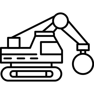 Yapı vinç simgesi, özet biçimi