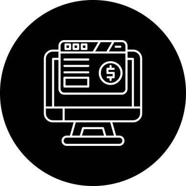 Çevrimiçi Para. Basit tasarım