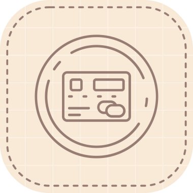 Modern b 'nin vektör illüstrasyonu eksik simgesi