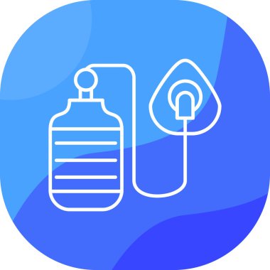 Şişe simgesinin vektör illüstrasyonu