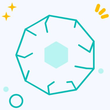 Beyaz arka planda izole edilmiş sihirli kristal simgesi. Kristal kristal kristal ve mücevher. Kristal kristal ikonu. vektör.