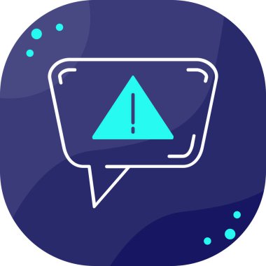 ileti ikonu vektör illüstrasyonu