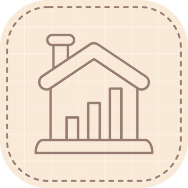 Vektör Ev simgesi illüstrasyonu