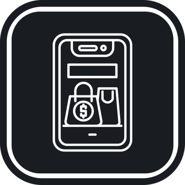 para simgesi, basit vektör illüstrasyon tasarımı