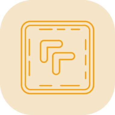 Modern b 'nin vektör illüstrasyonu eksik simgesi