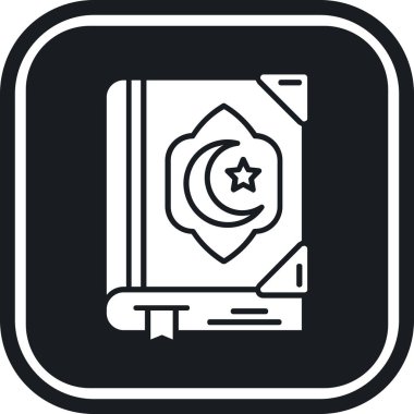 Ramazan simgesi, vektör illüstrasyonu