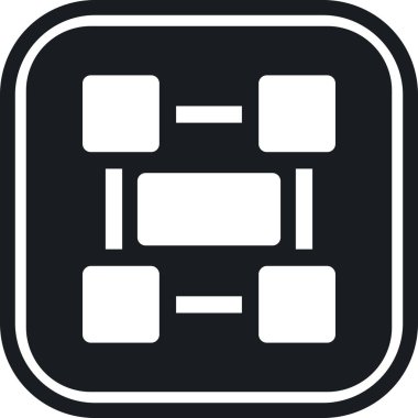 Seo simgesinin vektör illüstrasyonu