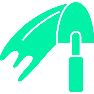 Moda Biçimli Axe Simgesi İzole Arkaplan