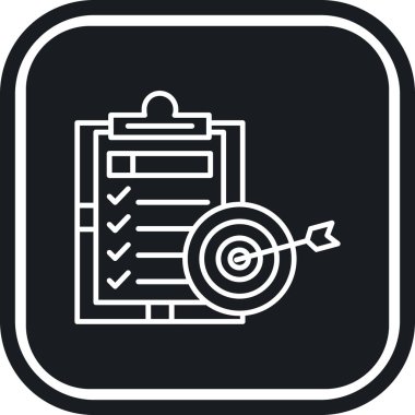 belge simgesi, vektör çizimi