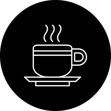 Vektör Kahve Simgesi illüstrasyonu