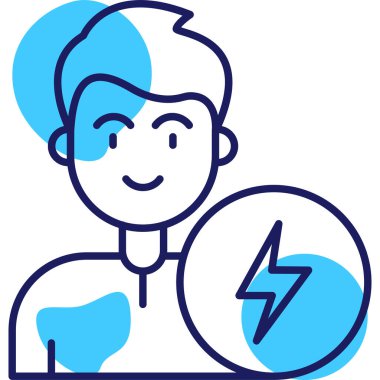 elektrik elektrik elektrik ikonu