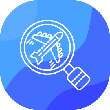 uçak ikonu vektör illüstrasyonu