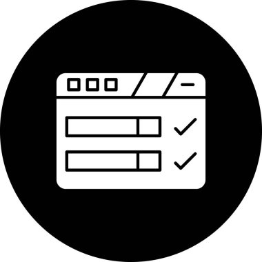 Web tasarımı vektör illüstrasyonu için web tasarım simgesi