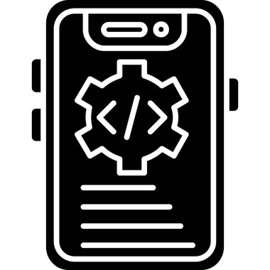 dişli simgesi olan akıllı telefon, özet biçimi