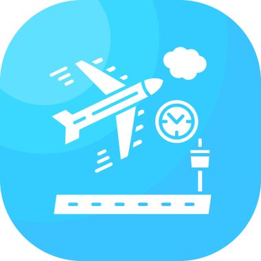 uçak uçuş uçağı simgesi doldurulmuş ana hat biçiminde