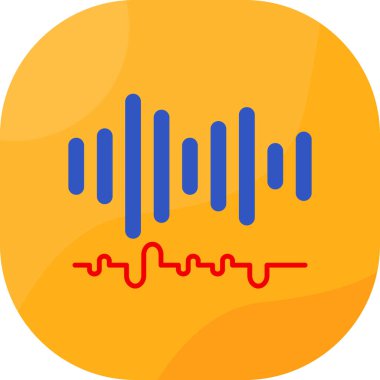 ses dalgası vektör simgesi