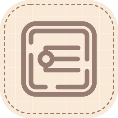 Modern b 'nin vektör illüstrasyonu eksik simgesi