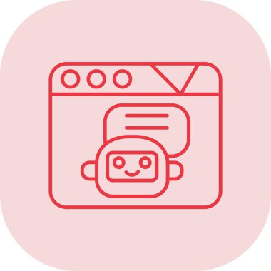 Soyut arkaplanda fırın simgesi izole edildi