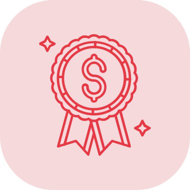 Rozet simge vektör çizim