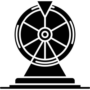 tekerlek simgesinin vektör tasarımı